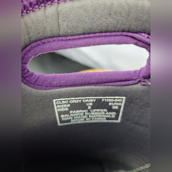 Bogs Boots Size 5 Daisy Love Purple Floral - Picture 9 of 10